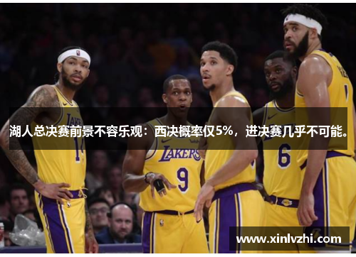 湖人总决赛前景不容乐观：西决概率仅5%，进决赛几乎不可能。